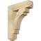 Ekena Millwork Merced Craftsman Rough Sawn Bracket, Douglas Fir, 4"W x 18"D x 22"H BKT04X18X22MRC04RDF - alternate 1